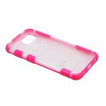 Wholesale Samsung Galaxy S6 Sports Clear Hybrid Case (Pink)